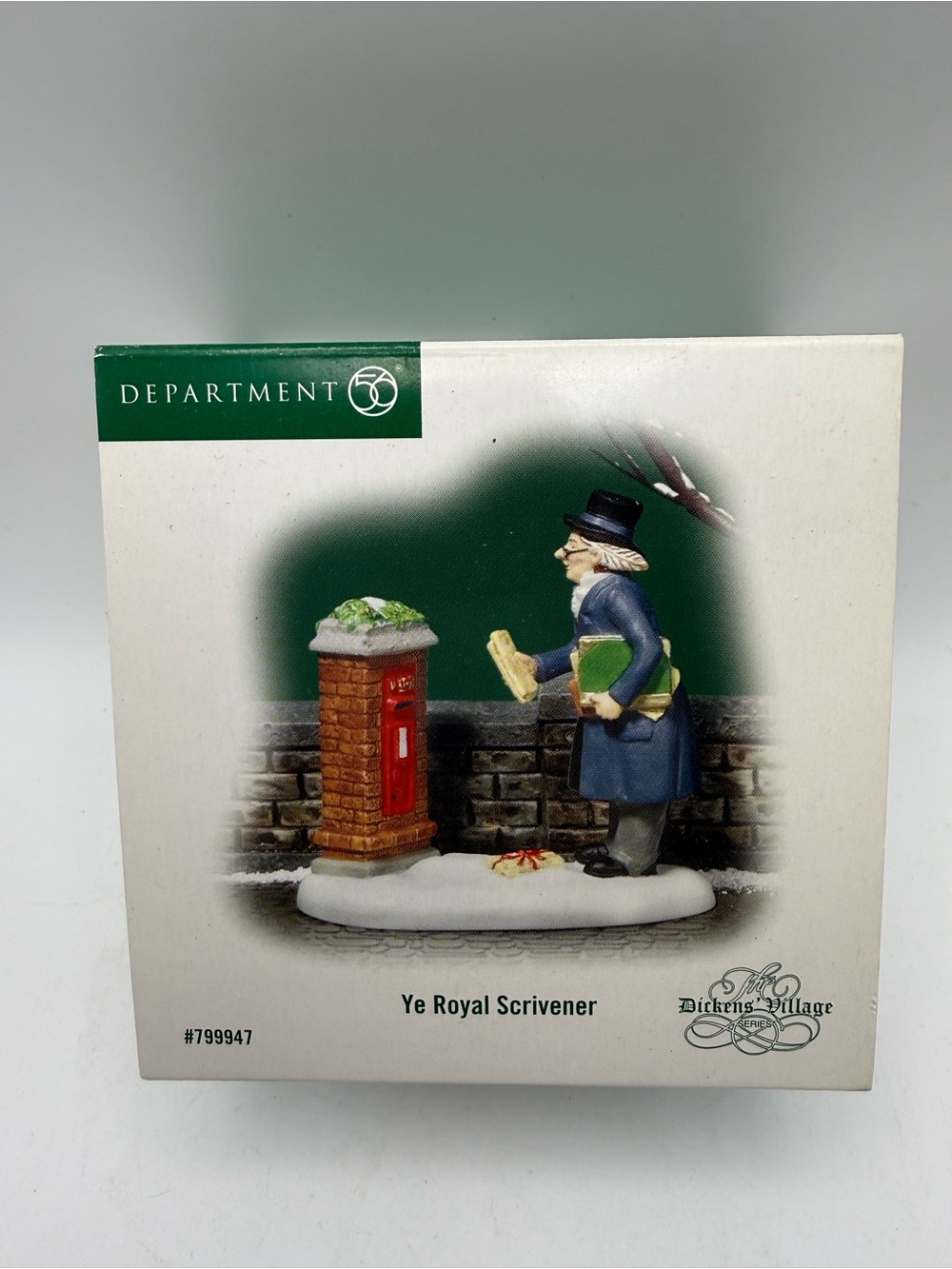Decorative Village Figurine (Ye Royal Scrivener)